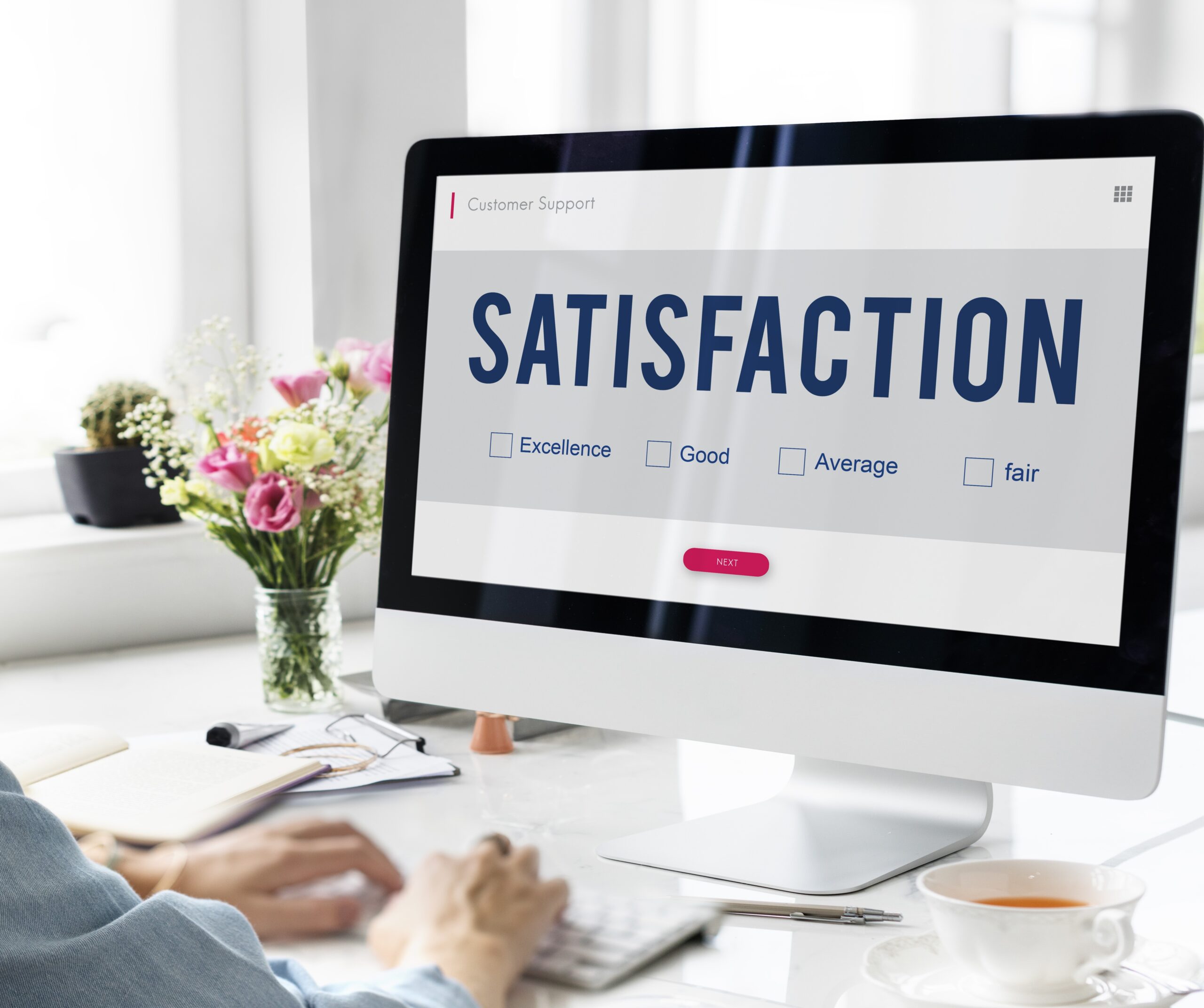 Customer Service Feedback Interface Concept